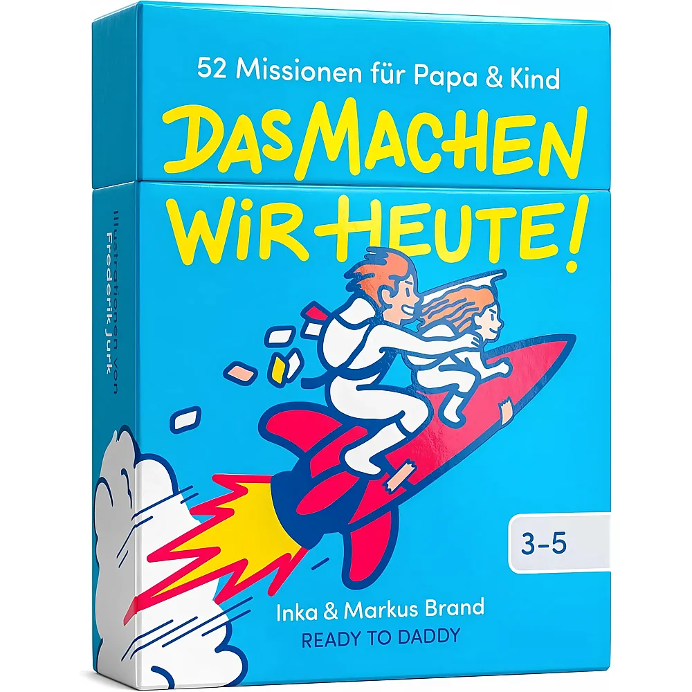 Strohmann Games DAS Machen WIR Heute Das Spiel mit 52 Missionen f�r Papa & Kind 3-5 Jahre aktive V�ter Autoren Inka und Markus Brand - Suche