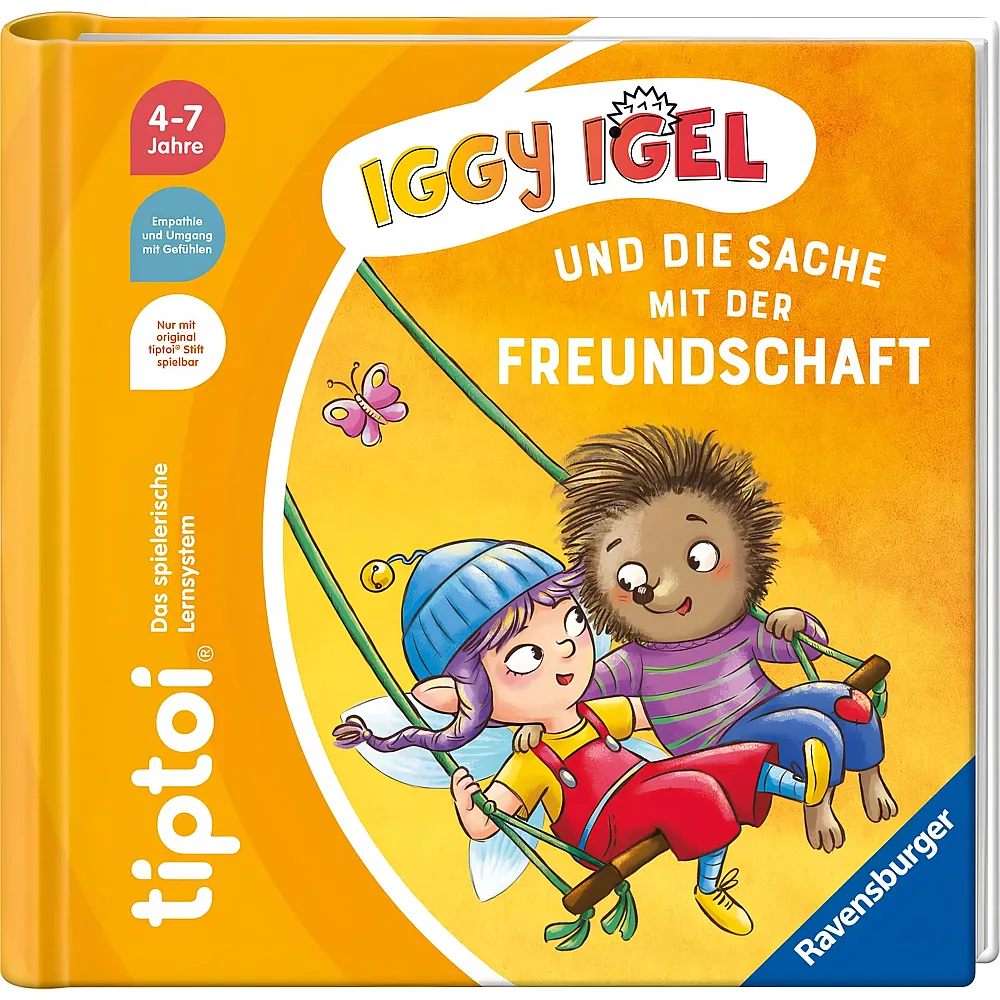 Ravensburger tiptoi Iggy Igel und die Sache mit der Freundschaft