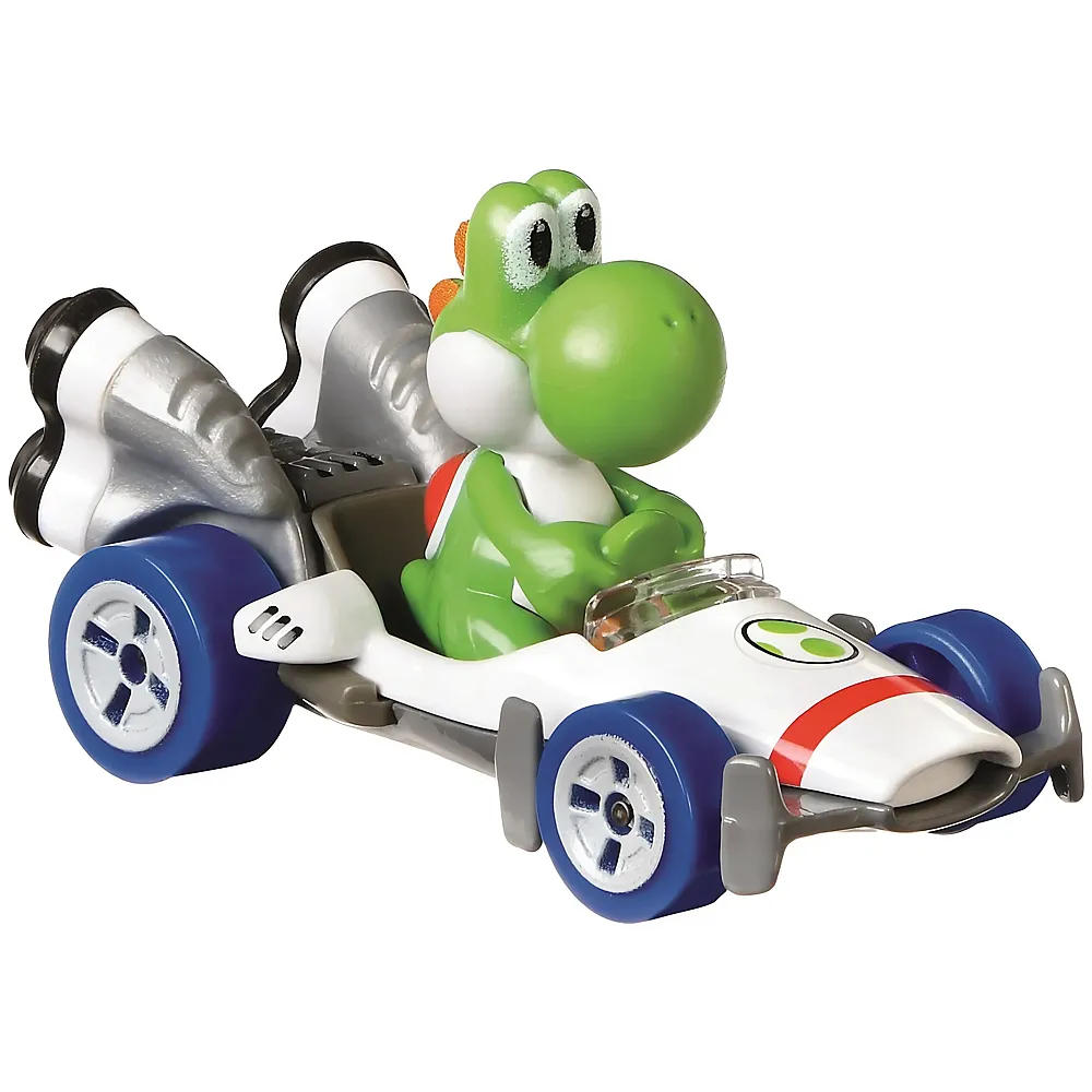 Hot Wheels Super Mario Die-Cast Yoshi B-Dasher Gr�n - 1:64