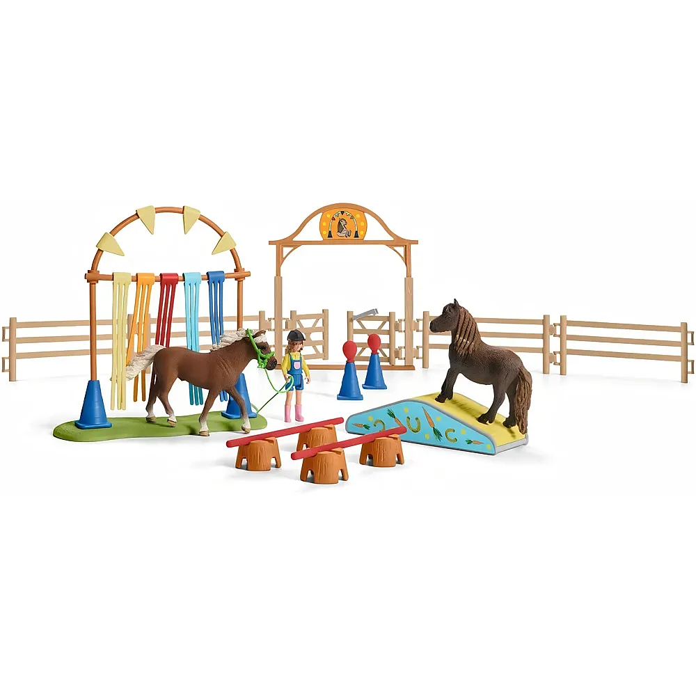 Schleich Horse Club Pony Agility Training - Pferde
