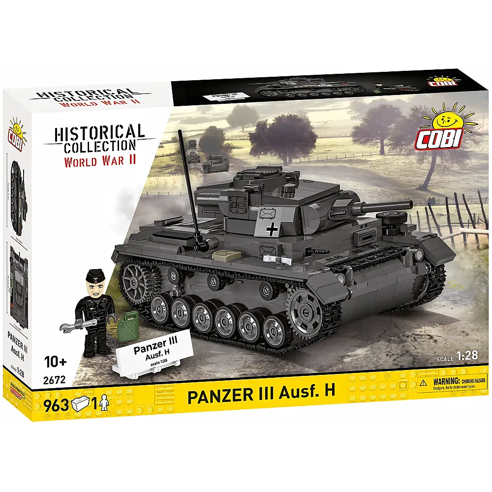COBI Historical Collection Panzer III Ausf. H 2672