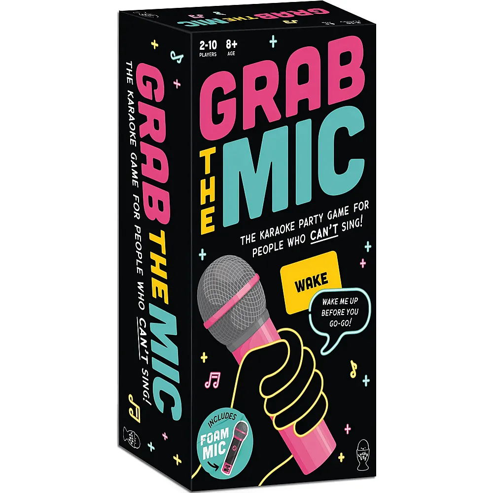 HUCH Spiele Grab the Mic DE