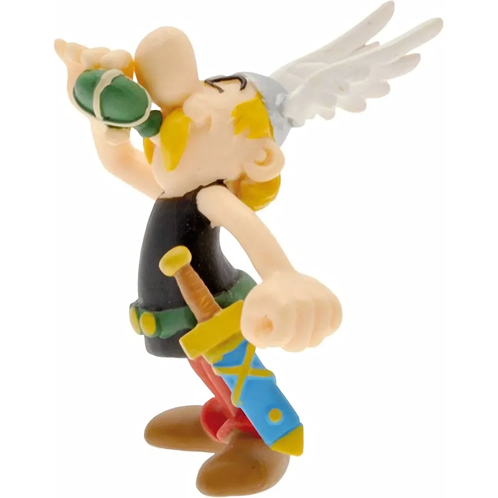 Plastoy Asterix trinkt den Zaubertrank