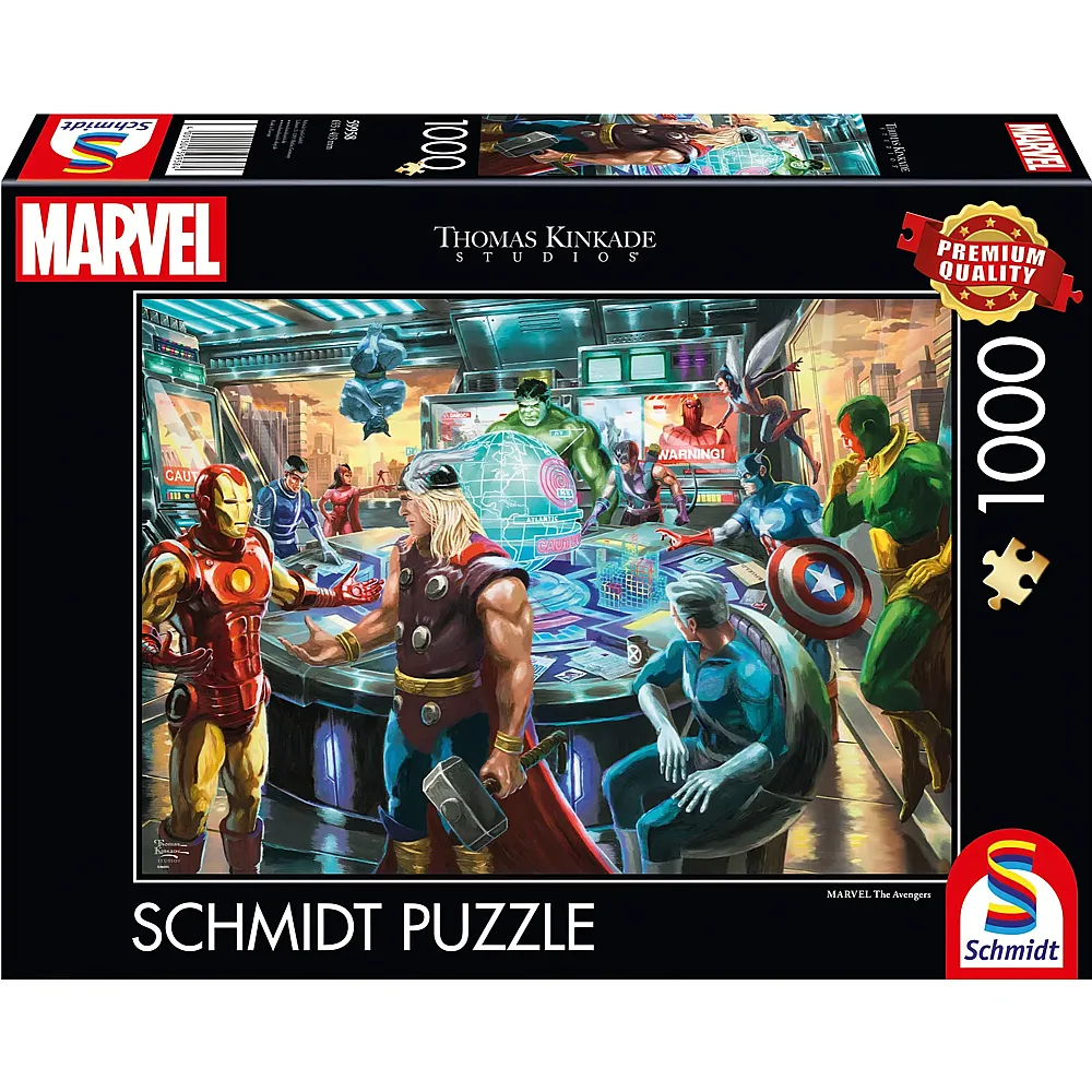 Schmidt Puzzle Thomas Kinkade The Avengers - 1000 Teile