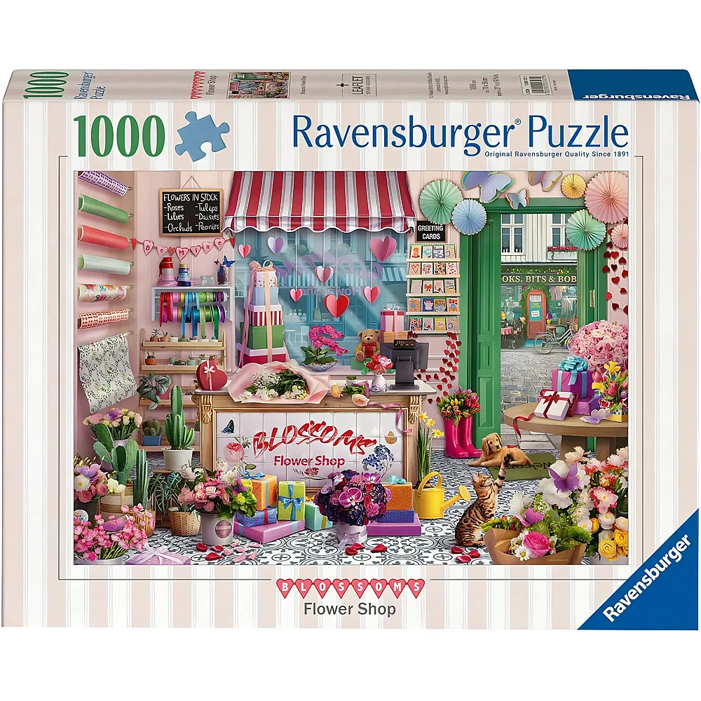 Ravensburger Puzzle Der kleine Blumenladen 1000Teile