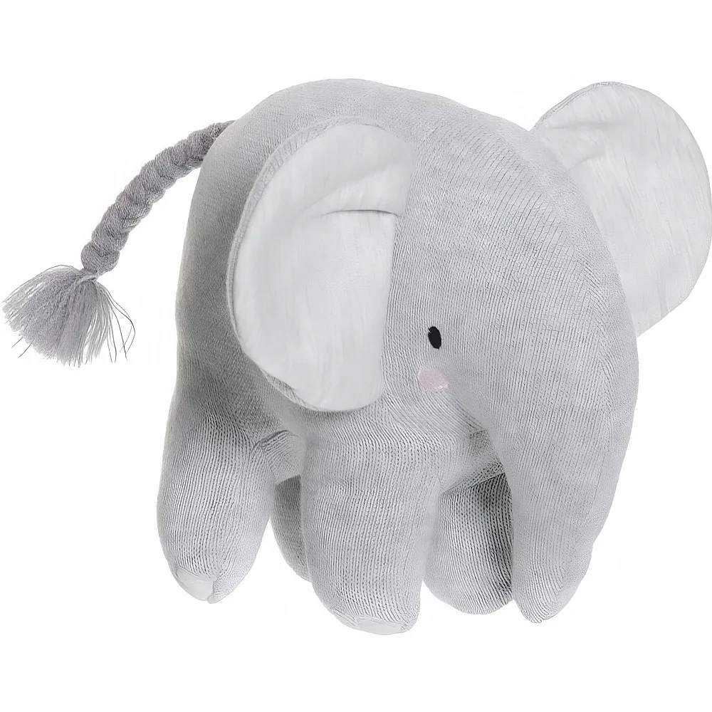 Teddykompaniet Cozy Knits Elefant - 25 cm | Wildtiere Pl�sch