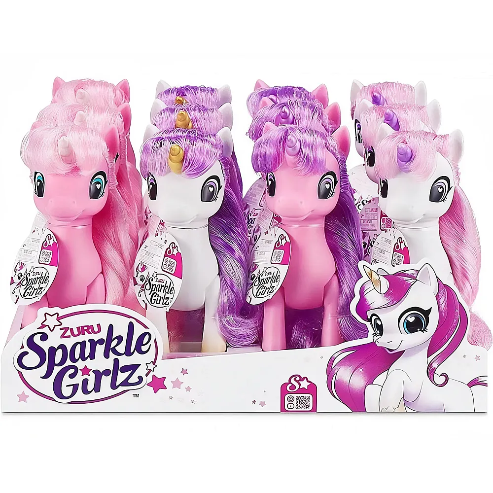 Sparkle Girlz Unicorn Hang Tag Sortiment - 17 cm