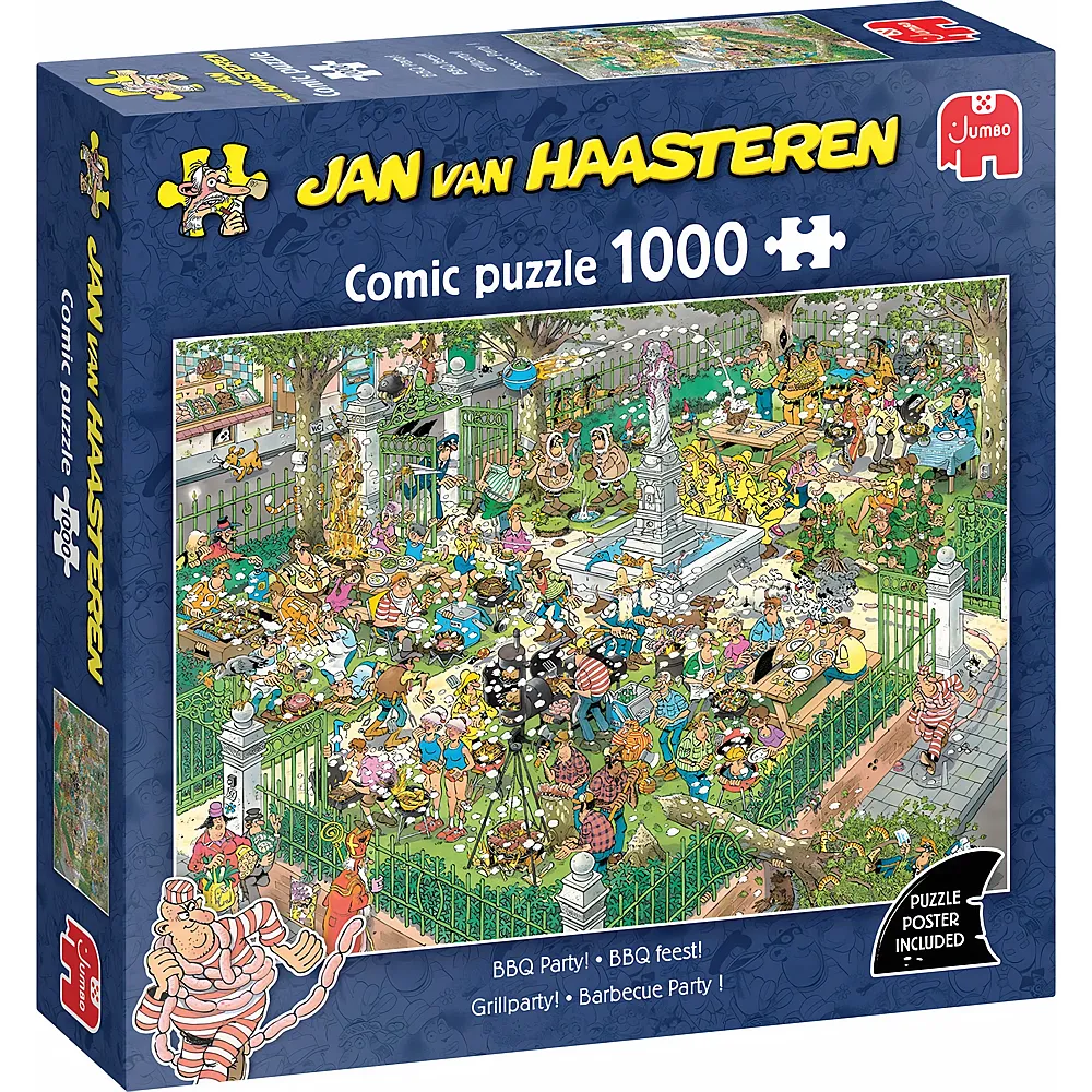 Jumbo Puzzle Jan van Haasteren BBQ Fes - 1000 Teile | Puzzle 1000 Teile