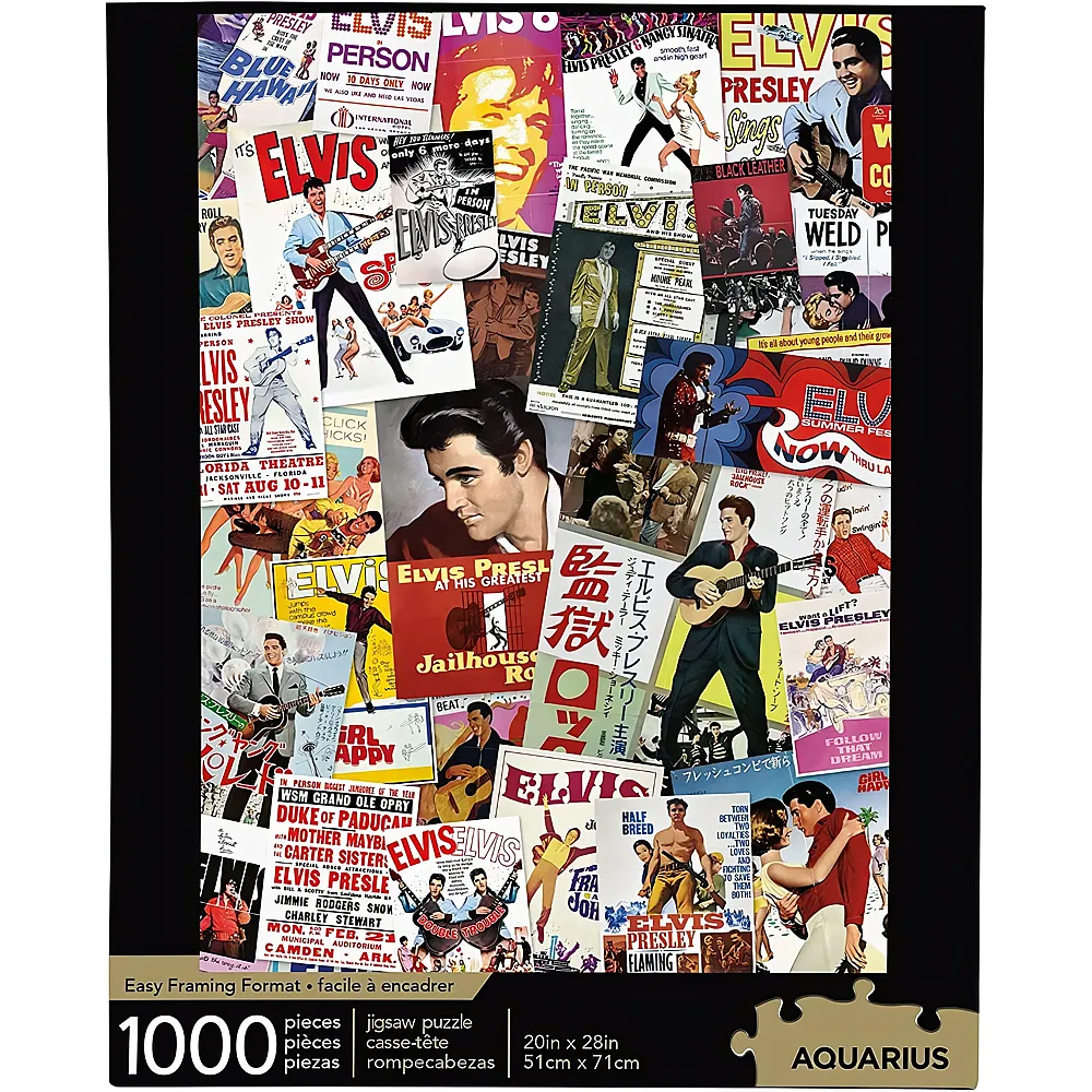 Aquarius Puzzle Elvis Presley - 1000 Teile