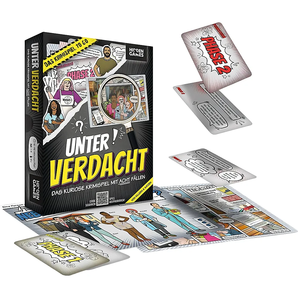 meinspielzeug - Hidden Games Unter Verdacht: Von Killern und Katzen - Deutsch | Escape Room EXIT