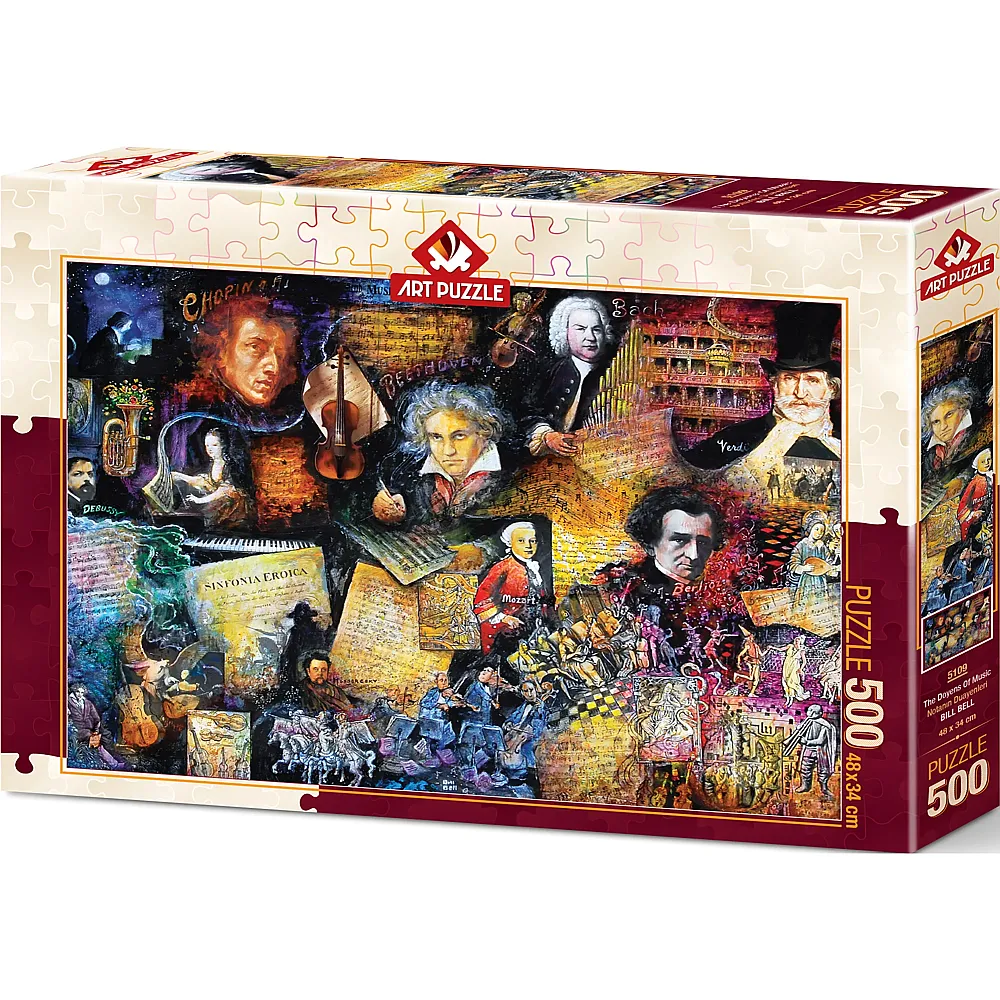 Art Puzzle The Doyens Of Music 500Teile