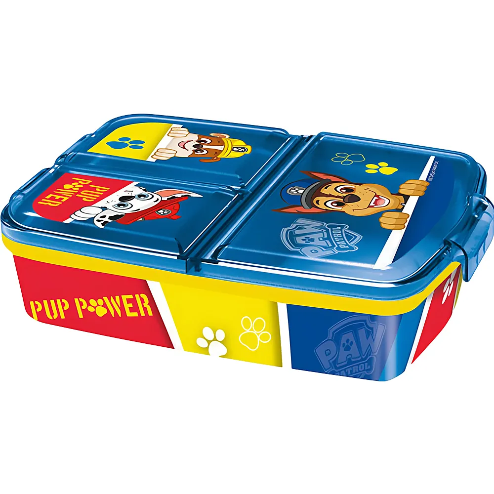 meinspielzeug - Stor Paw Patrol Lunchbox mit mehreren F�chern | Essen & Trinken