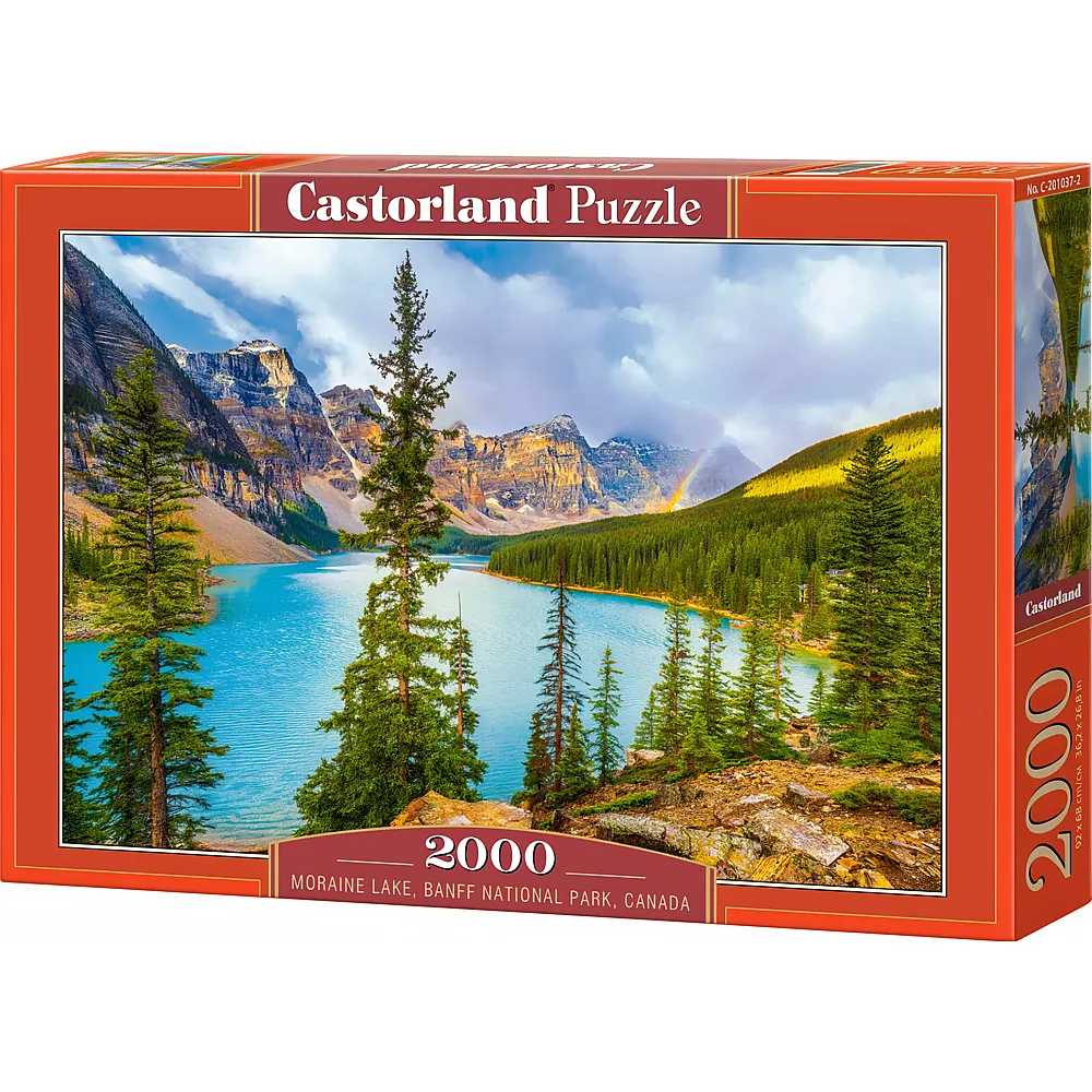 Castorland Puzzle Moraine Lake, Banff National Park, Canada - 2000 Teile