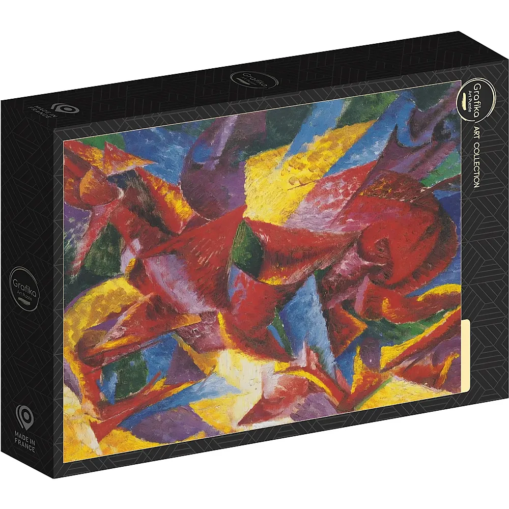 Grafika Puzzle Art Collection Umberto Boccioni: Forme plastiche di un Cavallo, 1914 1000Teile