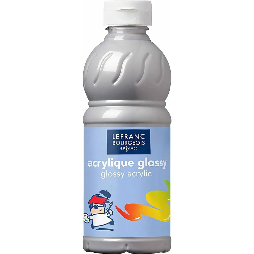 Lefranc Bourgeois Lfb Glossy Acrylfarbe 500ml Flasche - Silber - Suche