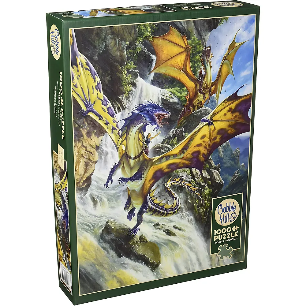 Cobble Hill Puzzle Waterfall Dragons - 1000 Teile
