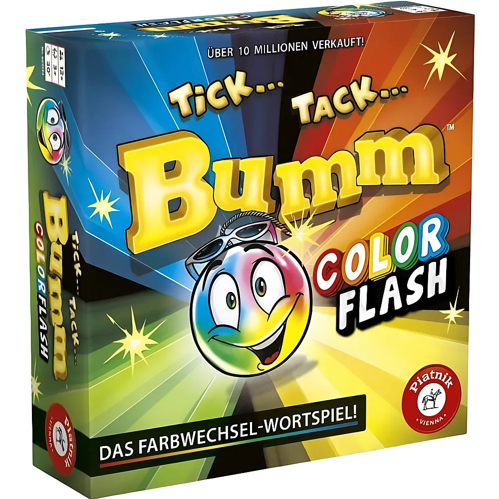 Piatnik Spiele Tick Tack Bumm Color Flash DE