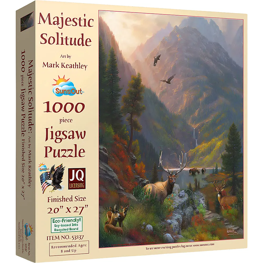 SunsOut Puzzle Mark Keathley Majestic Solitude - 1000 Teile