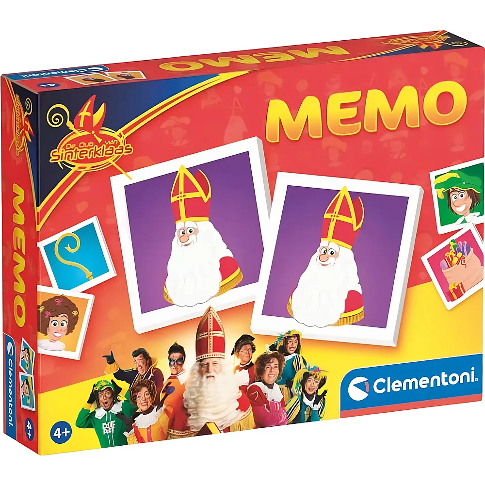 Clementoni Memo Game Club von Sinterklaas