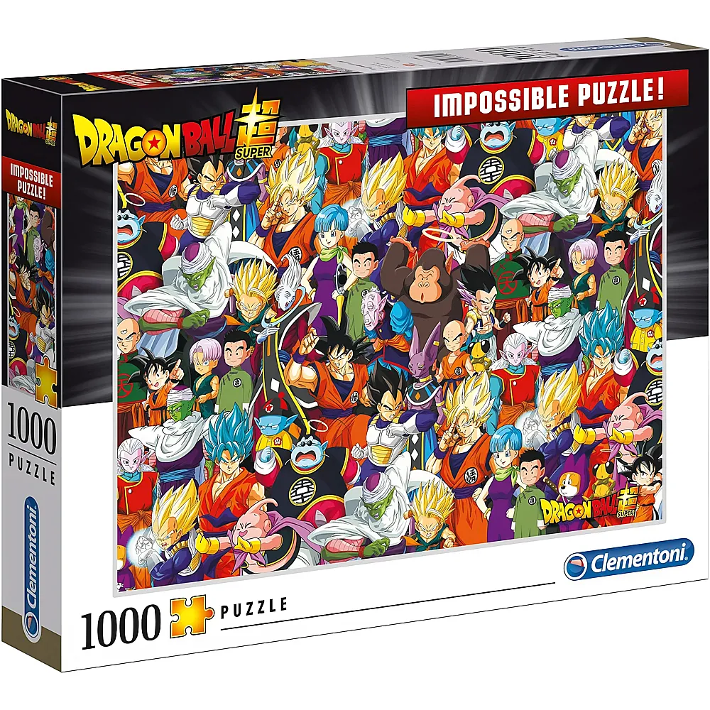 Clementoni Puzzle Dragonball Impossible Dragon Ball - 1000 Teile
