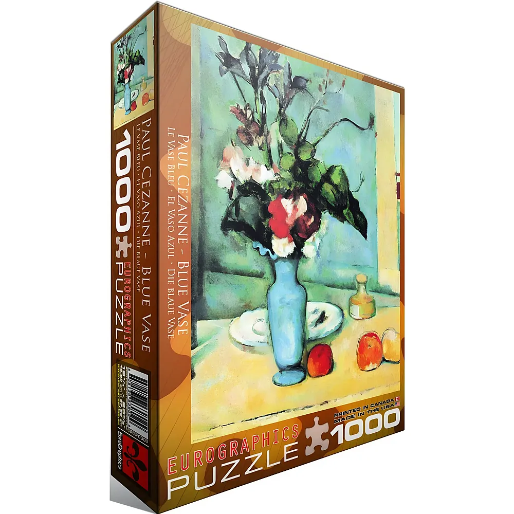 Eurographics Puzzle Fine Art Collection Paul Cezanne - Die Blaue Vase Detail 1000Teile