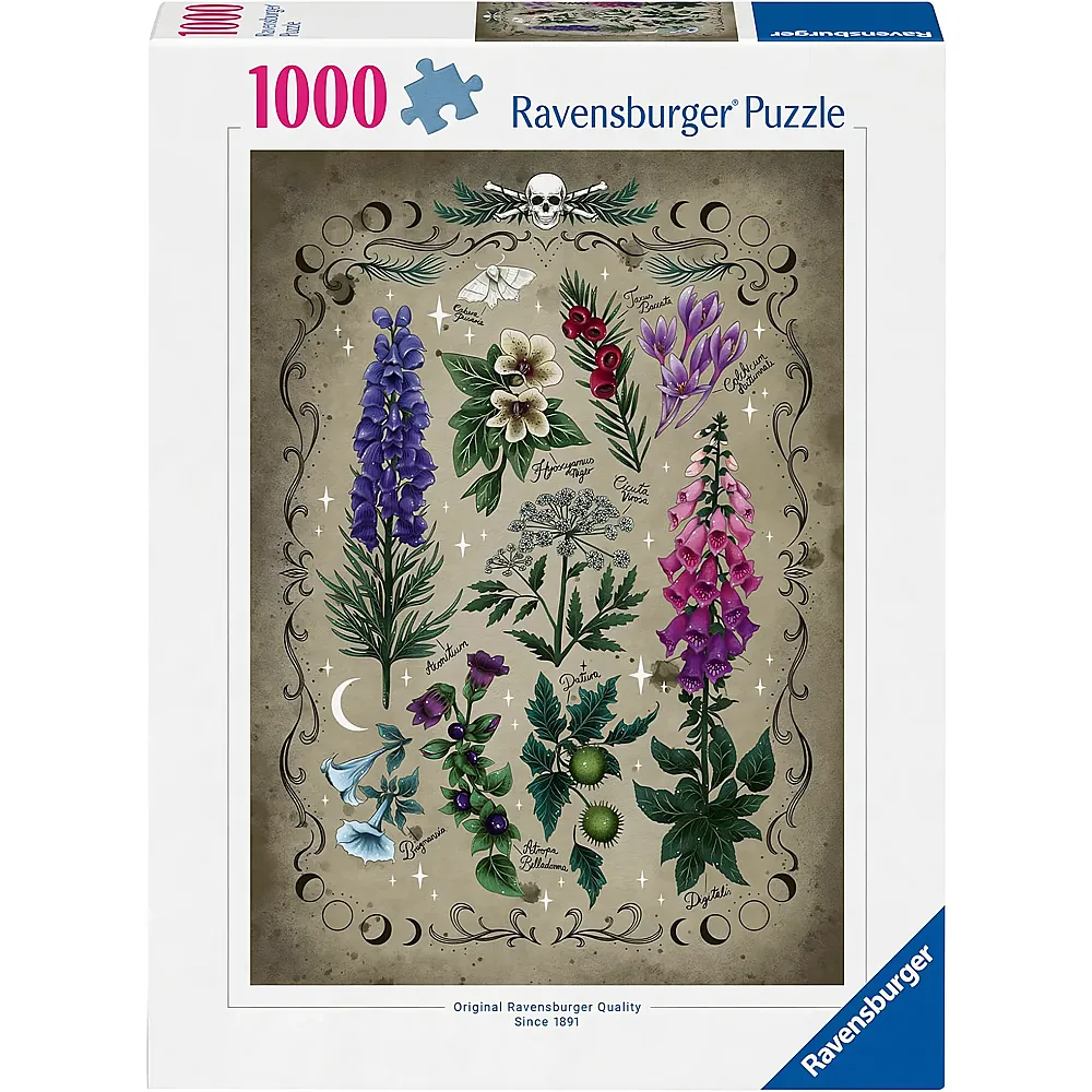 Ravensburger Puzzle Giftpflanzen - 1000 Teile