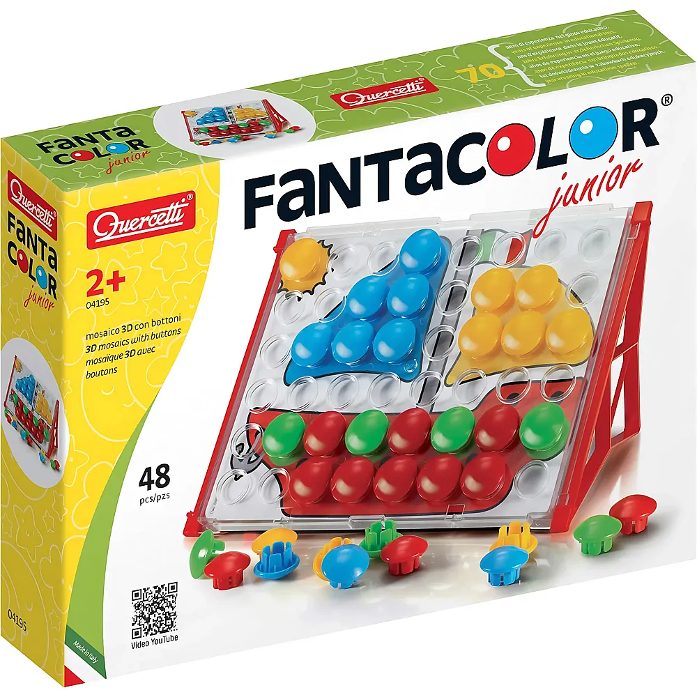 Quercetti Fantacolor Junior Basic - 48 Teile