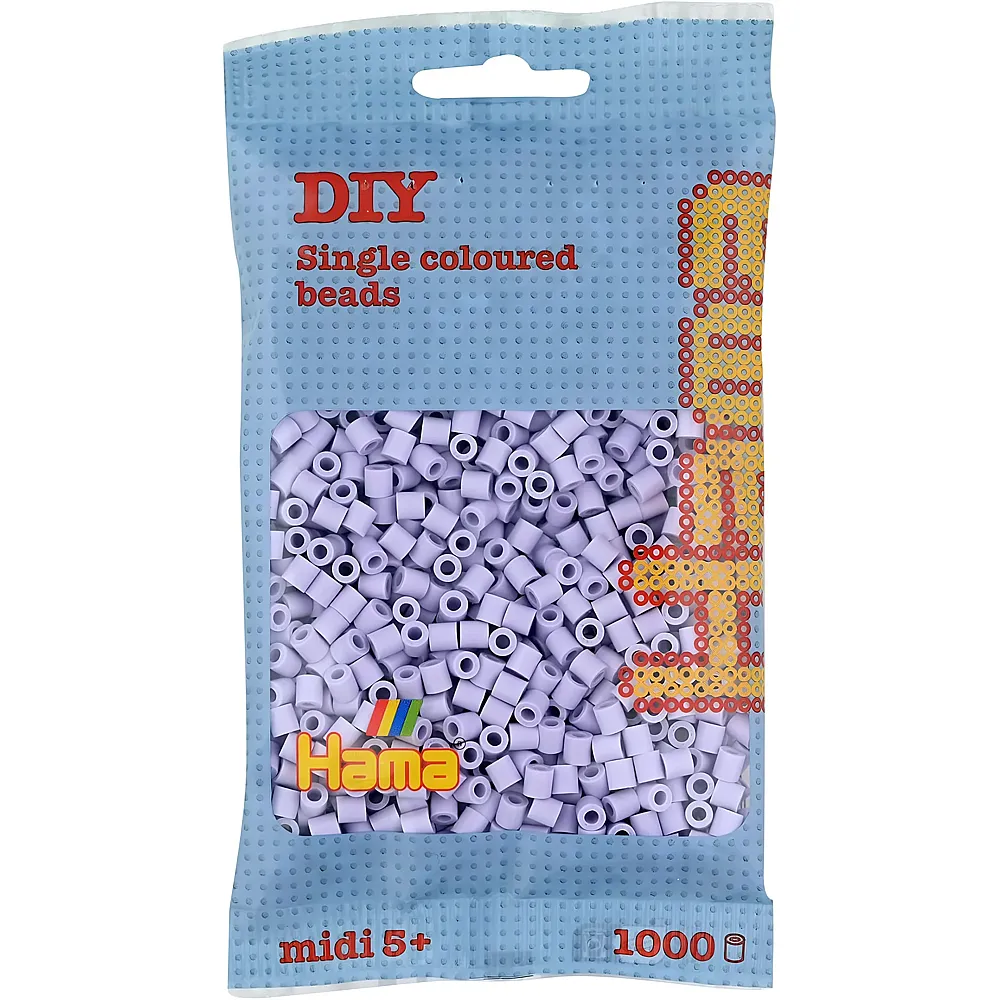 Hama Midi B�gelperlen 106 Helles Lavendel - 1000 Teile