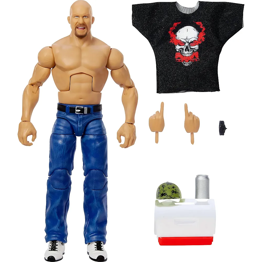 Mattel WWE Elite Collection Top Picks Stone Cold Steve Austin - 15 cm