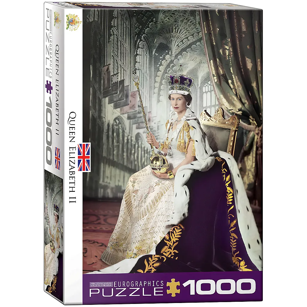 Eurographics Puzzle Queen Elizabeth II 1000Teile