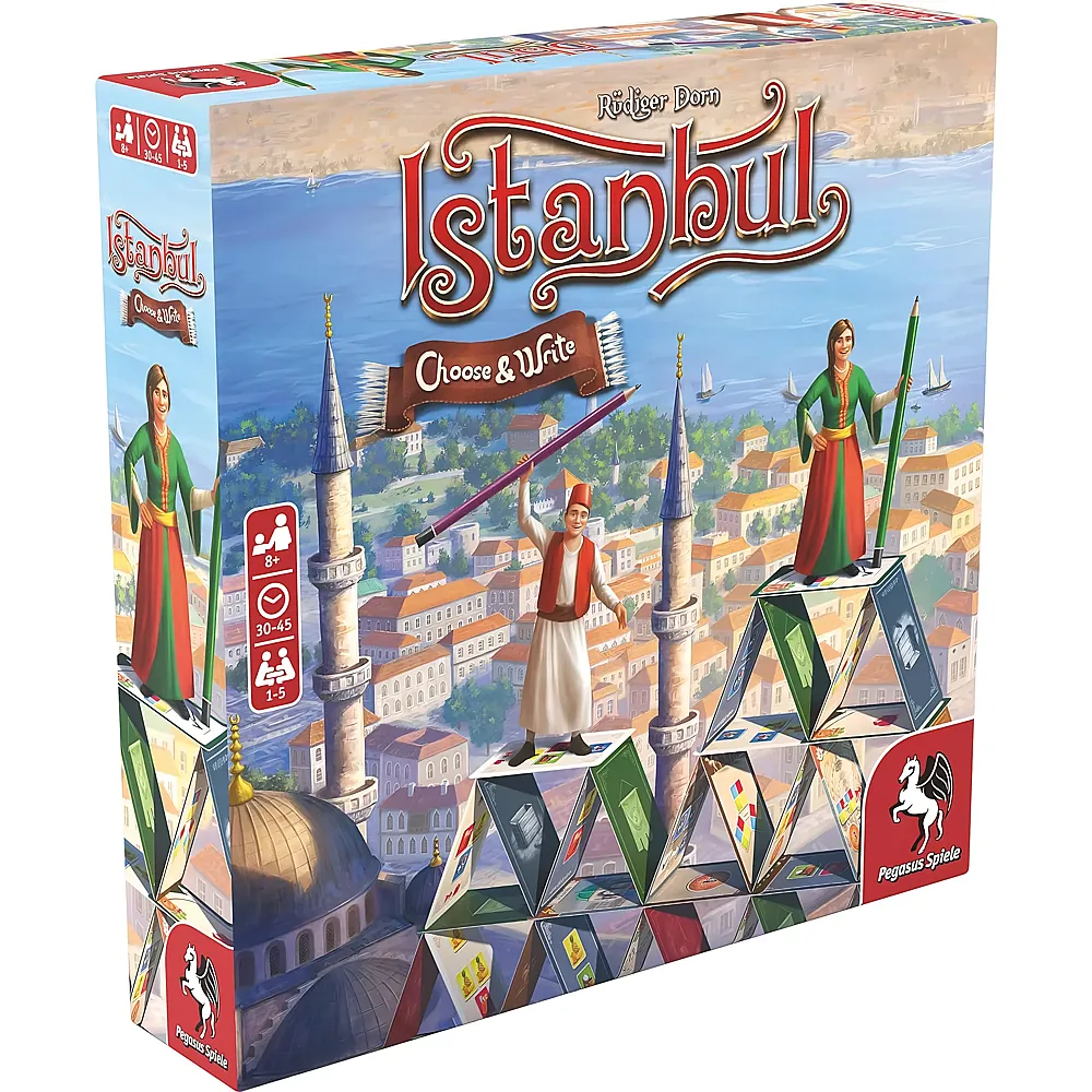 Pegasus Spiele Istanbul  Choose & Write - English