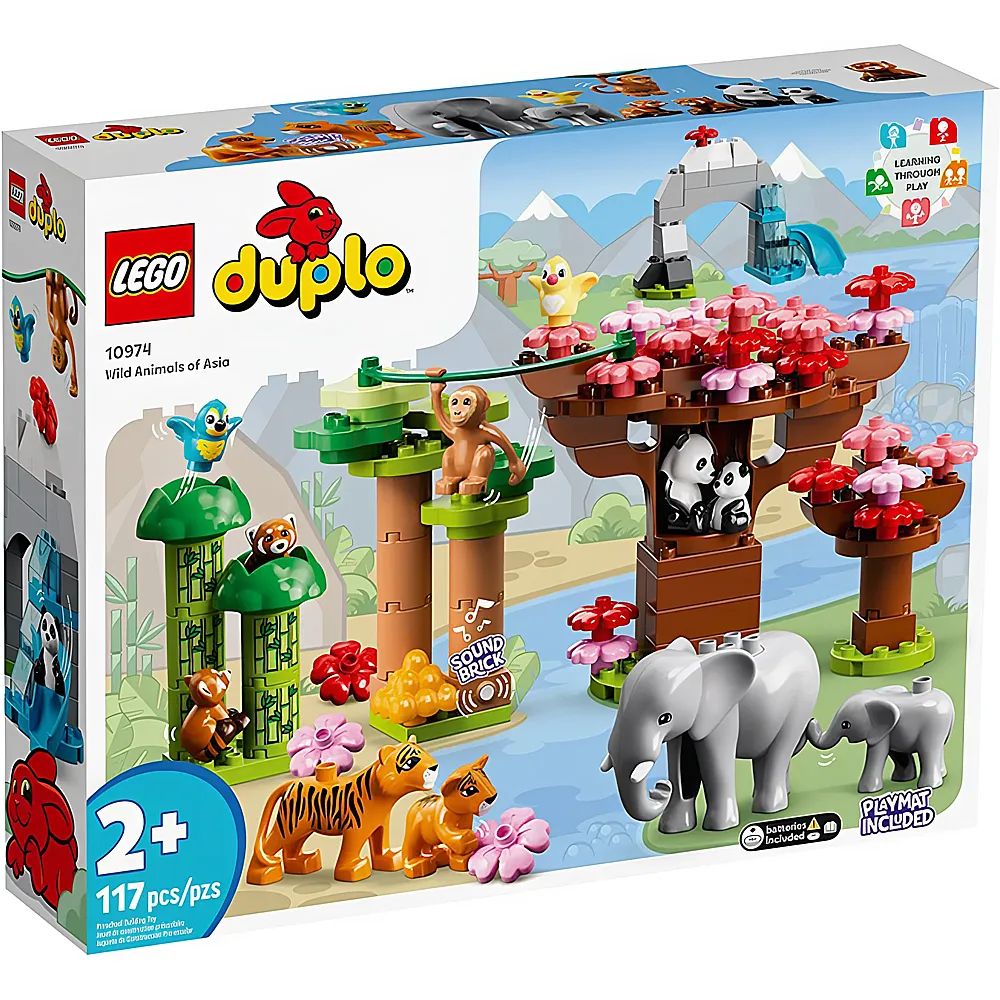 LEGO DUPLO Wilde Tiere Asiens 10974