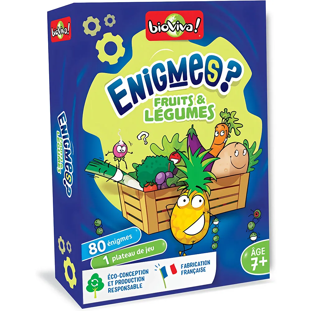 Bioviva Les Enigmes Fruits ET Legumes FR