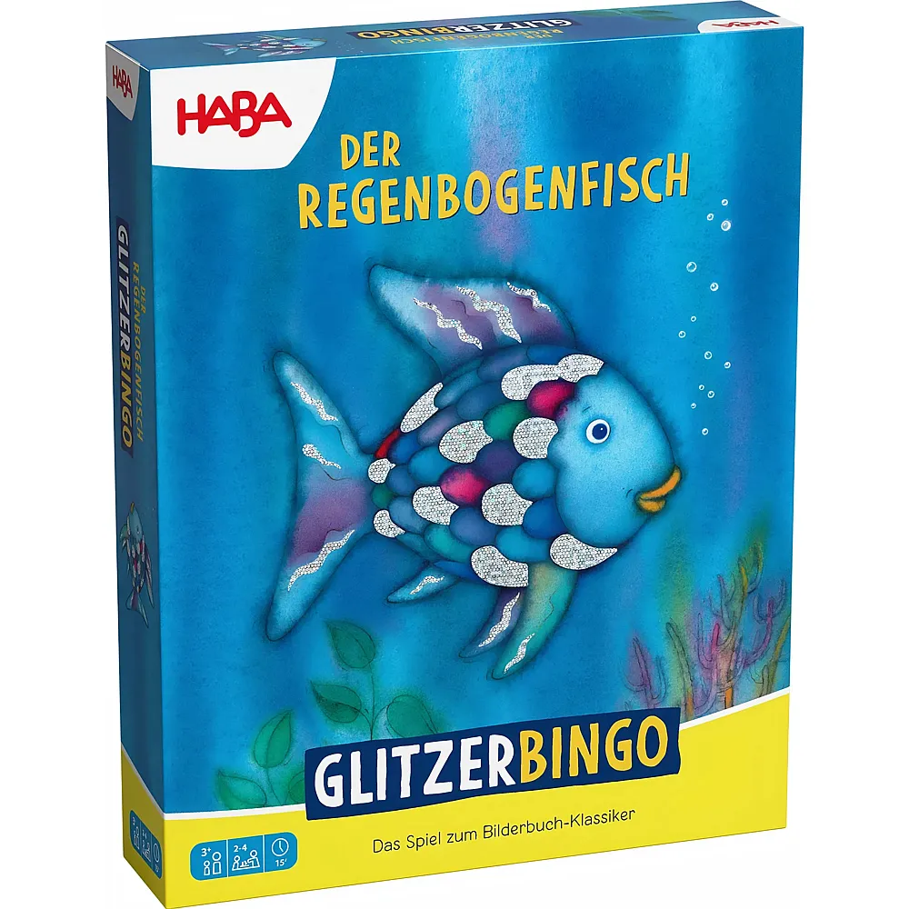 HABA Spiele Glitzer Bingo Der Regenbogenfisch - Deutsch