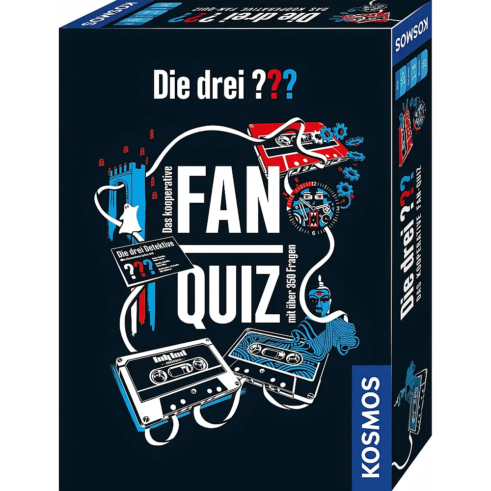 Kosmos Die drei  Das kooperative Fan-Quiz