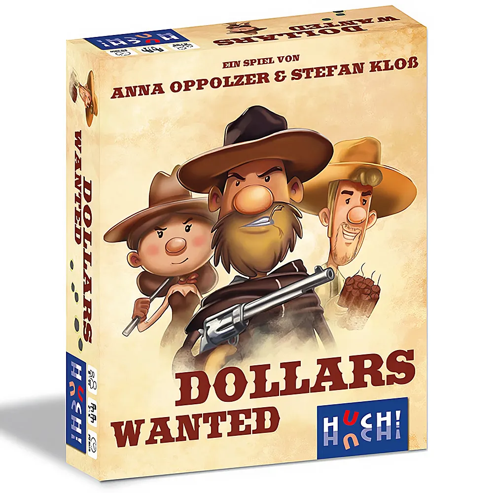 HUCH Spiele Dollars Wanted | Kartenspiele