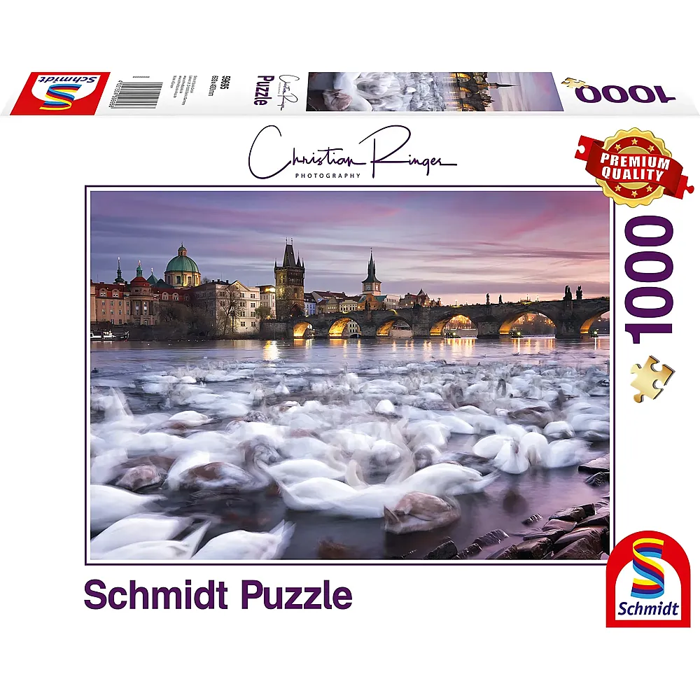 Schmidt Puzzle Christian Ringer Prag Schwne 1000Teile
