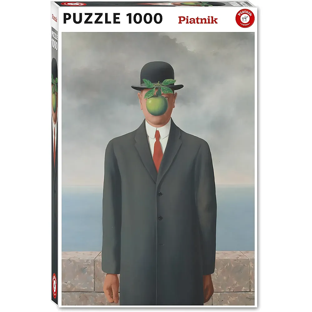 Piatnik Puzzle Magritte Son of Man 1000Teile