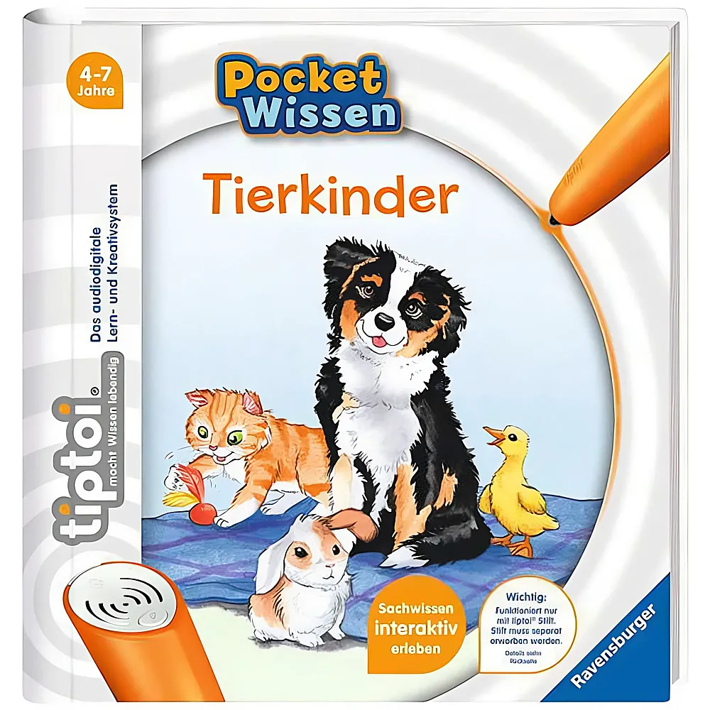Ravensburger tiptoi Pocket Wissen: Tierkinder