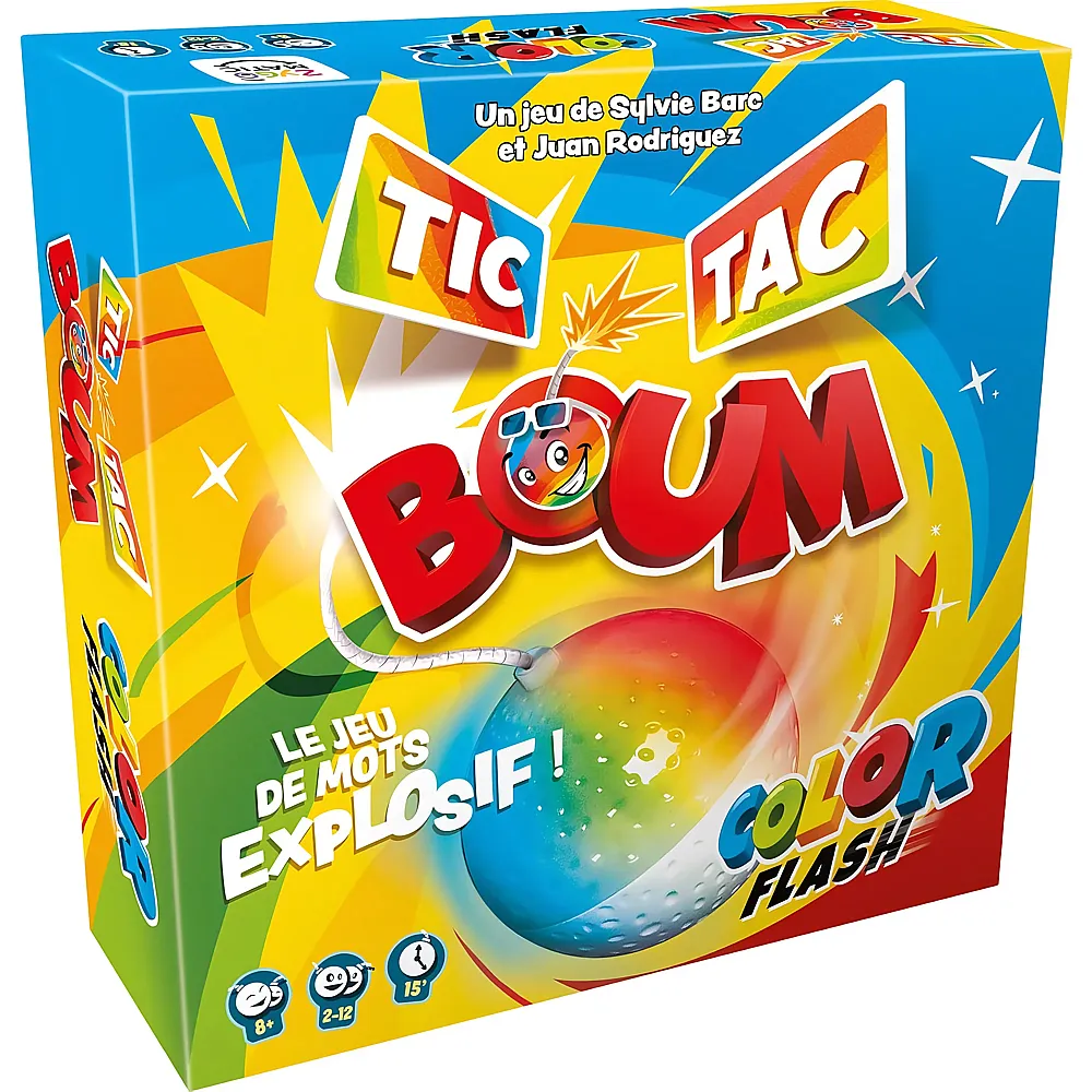 Zygomatic Tic Tac Boum Color Flash - Franais