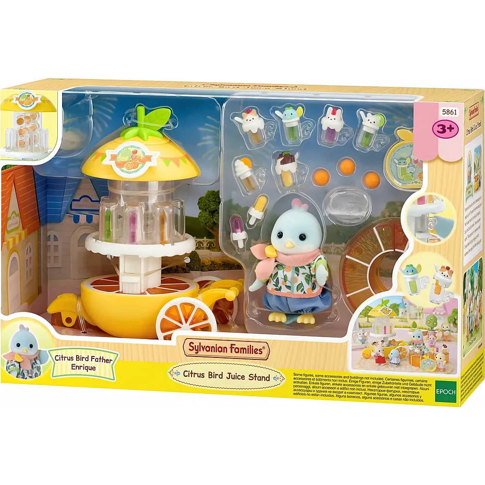 Sylvanian Families Zitronenvogel Saftbar Spielset