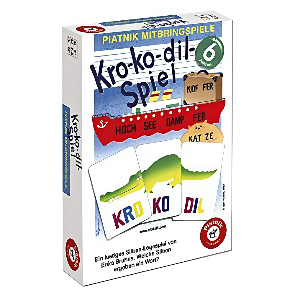 Piatnik Spiele Kro-Ko-Dil-Spiel | Lernspiele