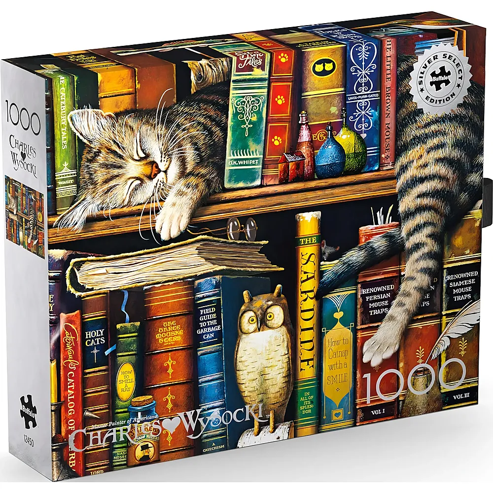 Buffalo Games Puzzle Charles Wysocki - Frederick The Literate - 1000 Teile