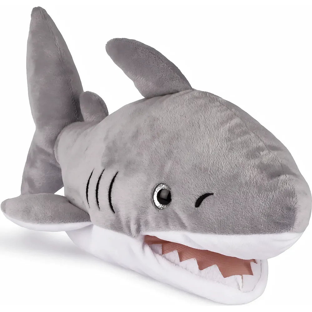 Doudou et Compagnie Handpuppe Hai 30cm