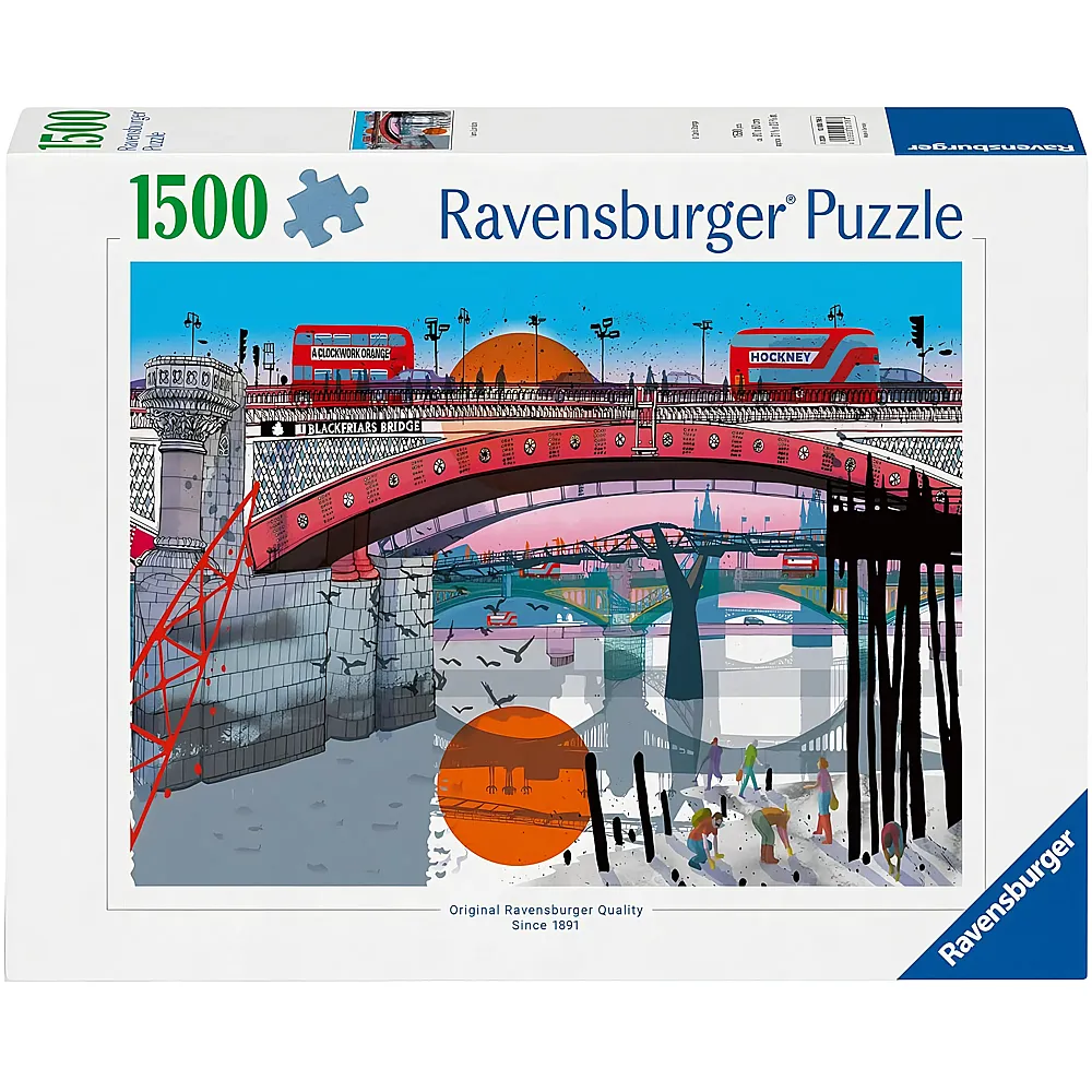 Ravensburger Puzzle Das ist London - 1500 Teile