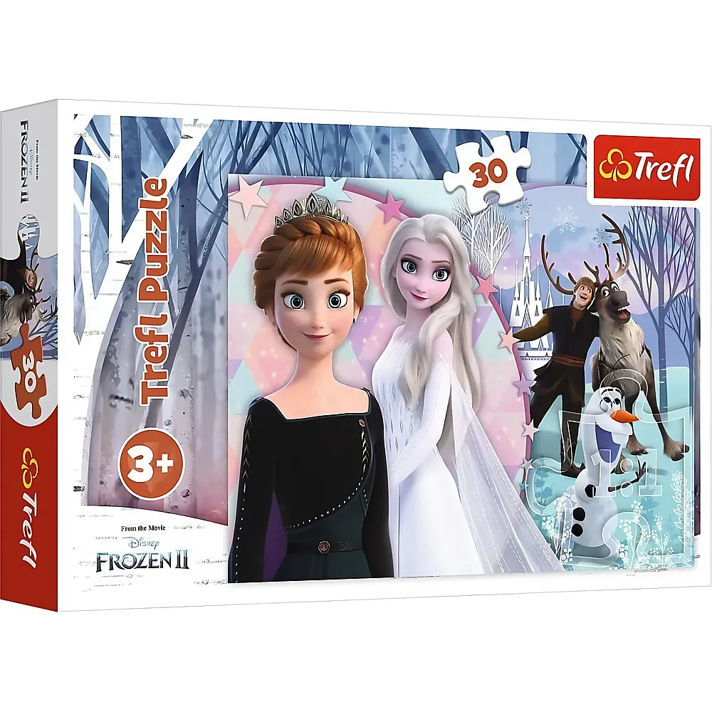 Trefl Puzzle Disney Frozen Die magische Eisk�nigin - 30 Teile