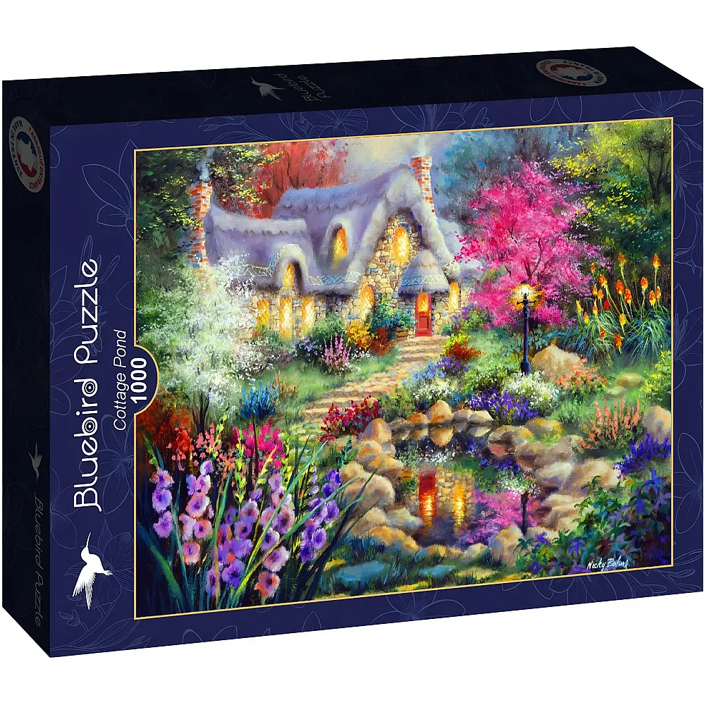 Bluebird Puzzle Cottage Pond - 1000 Teile