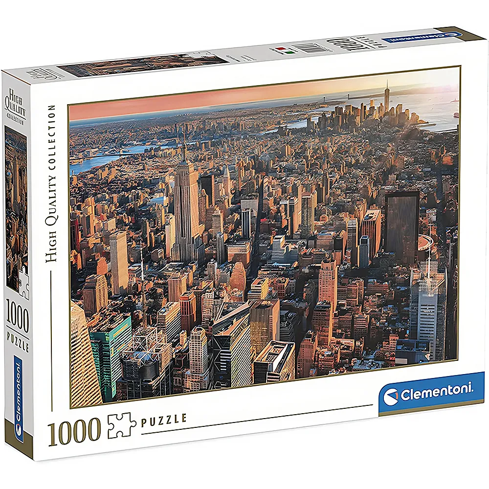 Clementoni Puzzle High Quality Collection New York City 1000Teile