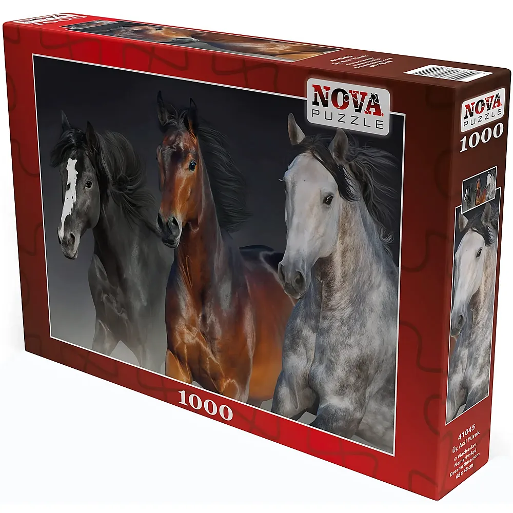 Nova Puzzle Three Noble Hearts - 1000 Teile