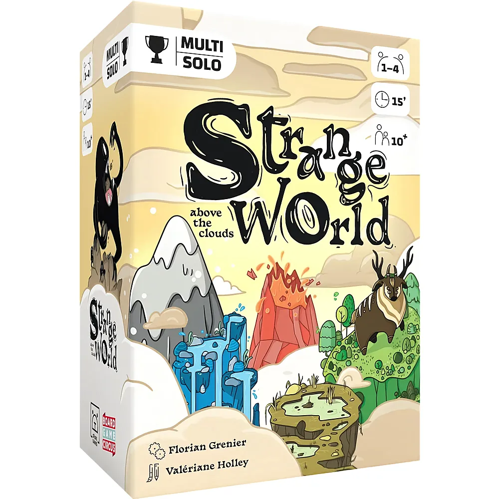 Board Game Circus Strange Worlds: Above the Clouds - Deutsch